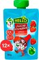 Kapsička pre deti HELLO ovocná kapsička s jahodami 12× 100 g - Kapsička pro děti