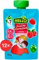 Kapsička pre deti HELLO ovocná kapsička s malinami 12× 100 g - Kapsička pro děti