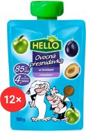 HELLO fruit pocket with plums 12×100 g - Meal Pocket