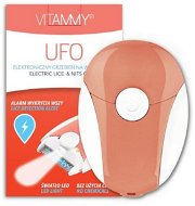 VITAMMY Ufo Electronic Comb for Lice and Nits, Coral - Lice Comb
