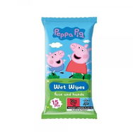 PEPPA PIG vlhčené obrúsky jahodové 15 ks - Detské vlhčené obrúsky