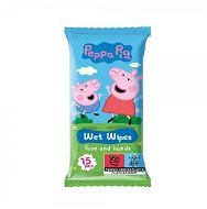 PEPPA PIG nedves törlőkendő eper 15 db - Popsitörlő