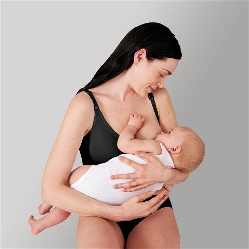 MEDELA podprsenka 3v1 pro kojení a odsávaní, béžová XL - Nursing Bra