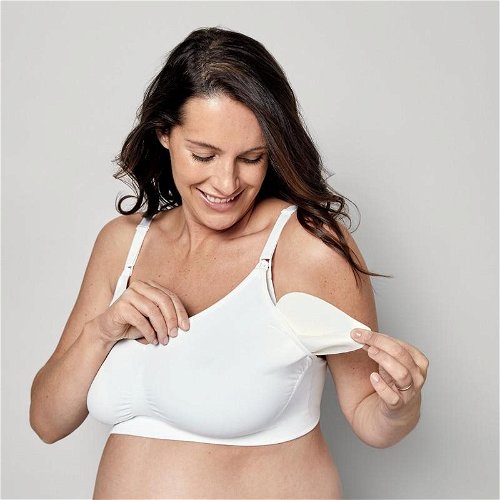 MEDELA Ultra těhotenská a kojicí podprsenka Keep Cool™, černá S - Nursing  Bra