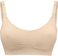 MEDELA Ultra těhotenská a kojicí podprsenka Keep Cool™, béžová L - Kojicí podprsenka