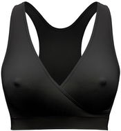 MEDELA noční těhotenská a kojicí podprsenka Keep Cool™, černá S - Nursing Bra