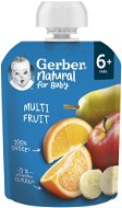 GERBER Natural kapsička multifruit 90 g - Meal Pocket