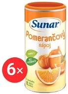 Sunar soluble orange drink 6×200 g - Drink