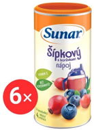 Sunar soluble drink rosehip with blueberries 6× 200 g - Drink