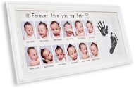 GOLD BABY fotorámeček Forever Love You na inkoustový otisk 48 × 23,5 cm - Print Set