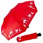 Dáždnik DOPPLER Fiber Magic Cats červený - Deštník