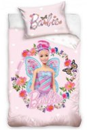 CARBOTEX Ágynemű Barbie Pillangó tündér 100×135 cm - Gyerek ágyneműhuzat