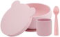 MINIKOIOI set na stolování BLW I, Pinky Pink - Children's Dining Set