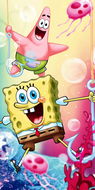 Jerry Fabrics Sponge Bob 012 70×140 cm - Dětská osuška