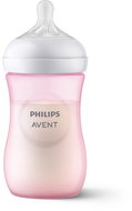Philips AVENT SCY903/11 Natural Response cumisüveg 260 ml, 3-6 hó, 1 db, rózsaszín - Cumisüveg