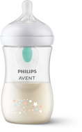 Philips AVENT SCY673/82 Natural Response Bottle with AirFree Valve 260 ml, 3-6m, 1 pc, Bear - Baby Bottle