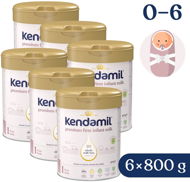 Bébitápszer Kendamil Premium 1 DHA+ (6× 800 g) - Kojenecké mléko