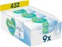 Baby Wet Wipes PAMPERS Harmony Aqua Plastic Free 432 pcs (9×48 pcs) - Dětské vlhčené ubrousky