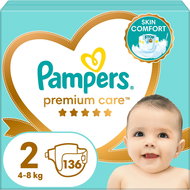PAMPERS Premium Care size 2 (136 pcs) - Disposable Nappies