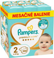 PAMPERS Premium Care size 2 (224 pcs) - Disposable Nappies