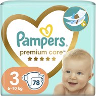 PAMPERS Premium Care veľkosť 3 (78 ks) - Jednorazové plienky