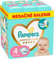 PAMPERS Premium Care veľkosť 4 (174 ks) - Jednorazové plienky