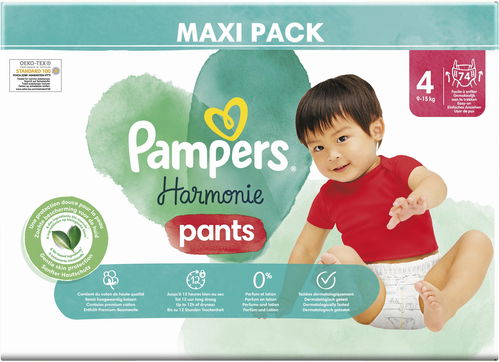 PAMPERS Harmony size 4 (160 pcs) - Disposable Nappies