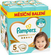 PAMPERS Premium Care size 5 (148 pcs) - Disposable Nappies