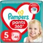 Plenkové kalhotky PAMPERS Active Baby Pants vel. 5 (48 ks) - Plenkové kalhotky