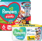 PAMPERS Active Baby Pants Paw Patrol vel. 6 (60 ks) + Harmonie Aqua Paw Patrol ubrousky 3× 48 ks  - Plenkové kalhotky