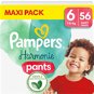 Plenkové kalhotky PAMPERS Harmonie Pants vel. 6 (56 ks) - Plenkové kalhotky