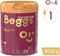 Beggs 1, kezdő, 800 g - Bébitápszer