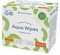 Aqua Wipes 100% rozložitelné ubrousky 99% vody, 12× 56 ks - Dětské vlhčené ubrousky