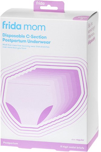 FRIDA MOM Jednorázové kalhotky po císařském řezu, 8 ks - Postpartum  Underwear