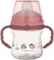 Canpol babies FirstCup Bonjour Paris Pohár szilikon itatóval 150 ml, rózsaszín - Tanulópohár