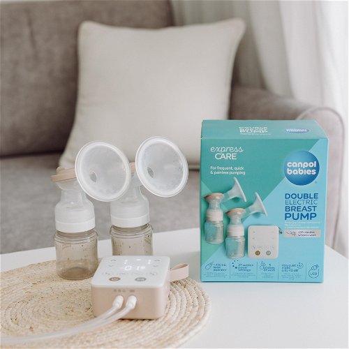 Canpol babies Double Electric Breast Pump ExpressCare with Nasal