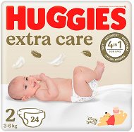 HUGGIES Extra Care vel. 2 (24 ks) - Jednorázové pleny