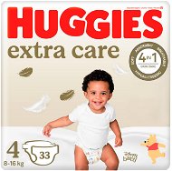 HUGGIES Extra Care veľ. 4 (33 ks) - Jednorazové plienky