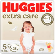 HUGGIES Extra Care 5 (28 db) - Eldobható pelenka