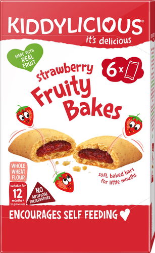 Kiddylicious koláčky jahodové 132 g - Sušenky pro děti - Hlavní obrázek