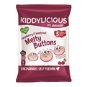 Chrumky pre deti Kiddylicious Ovocno-zeleninové gombičky Malina s repou 30 g (5× 6 g) - Křupky pro děti