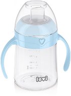 LOVI První hrneček s pítkem modrý 150 ml - Baby cup