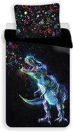 Jerry Fabrics Dinosaur black 140×200 cm - Children's Bedding
