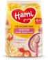 Mliečna kaša Hami mliečna kaša ovseno-žitná s malinami, jahodami a banánom 210 g - Mléčná kaše