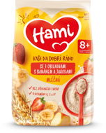 Hami mléčná kaše se 7 obilninami s banánem a jahodami 210 g - Milk Porridge