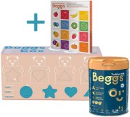 Beggs 3 dojčenské mlieko 2,4 kg (3× 800 g), kreatívny box s darčekom - Dojčenské mlieko