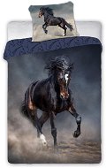 FARO čierny kôň 140 × 200 cm - Obliečky