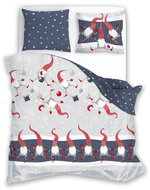 FARO Scandic vánoční skřítci 031, 140×200 cm - Bed Linen