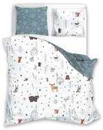 FARO Scandic zimní krajina 035, 140×200 cm - Bed Linen