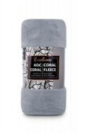 Pléd CARBOTEX Coral Fleece - szürke, 150× 200cm - Deka
